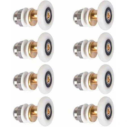 【PP】Suihkun oven pyörät, liukuoven pyörät, suihkukopin oven pyörät