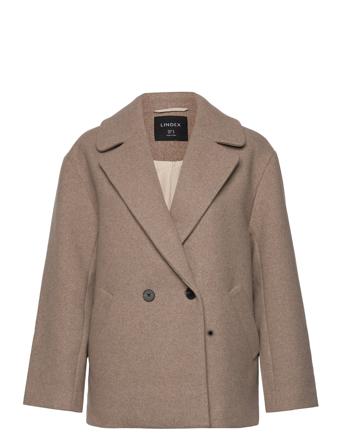 Jacket Delilah Villakangastakki Brown Lindex