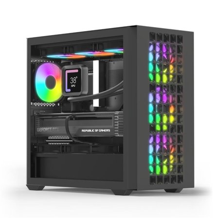 AeroCool Mini D302A-G-BK-V1 (B/Mesh/Micro-ATX)