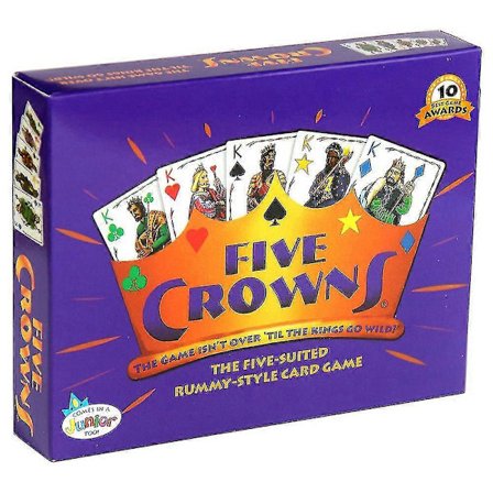 Crown Poker -lautapelipelikortit, pakollinen peli perhejuhliin, korttipeli nuorille aikuisille, tuo enemmän iloa perheelle ja ystäville