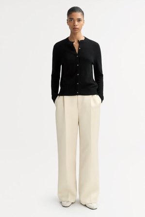 Soft Goat - Cardigan - Women cashmere sweater - XS - Black