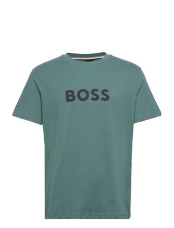 T-Shirt Rn Underwear Night & Loungewear Pyjama Tops Blå BOSS