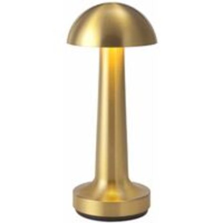 Kreativ matbord metall dekorativ bordslampa USB laddningsbar