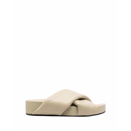 Jil Sander Sliders beige, Dam Flip-flops, Dam, Storlek: 37 EU
