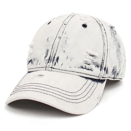 Sommer Vasket Denim Pige Baseball Kasket Sommer Justerbar Unisex Baseball Kasketter
