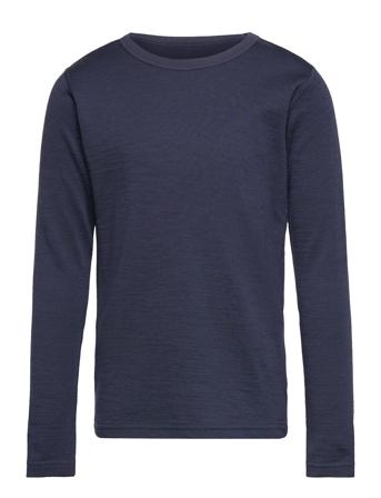 Hcabba - Nightwear Tops T-shirts Long-sleeved T-shirts Navy Hust & Claire