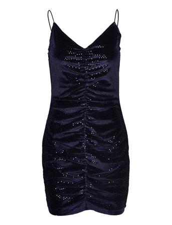 Onljiana S/L Shine Dress Jrs Kort Kjole Blå ONLY