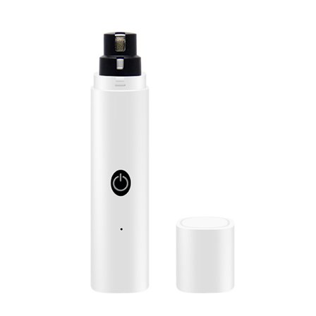 Elektrisk klofil for kjæledyr hvit