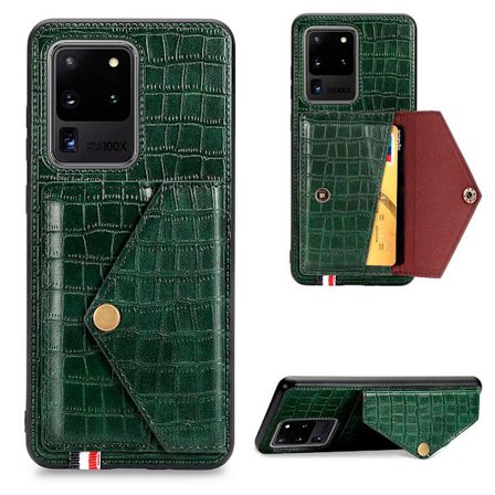 Samsung Galaxy S20 Ultra - Stilrent Skal med Kortfack