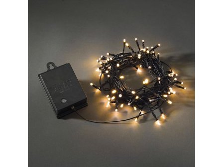 KONSTSMIDE Ljusslinga 80 amber LED 7,9m svart - Lyreco - Kontorsmöbler och inredning - Lampor och belysning - Ljusslingor