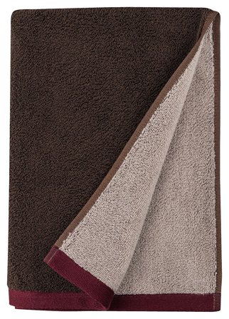 Mette Ditmer Soft Guest Towel Brown/Sand 2 stk - 40 x 55 cm, Tøj & Bolig, Boligtekstiler, Håndklæder