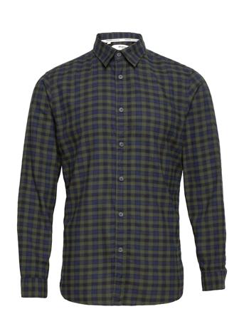 Slhslimisac Shirt Ls Check Camp Patterned Selected Homme