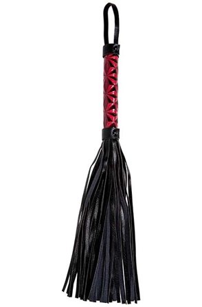 Diabolique Dark Flogger Red - Woome.pl
