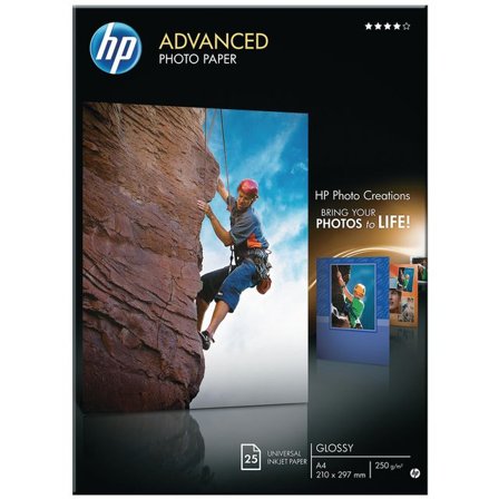 HP Fotopapper Q5456A A4 250g 25/fp - Lyreco - Kontorspapper - Foto-papper - A4 fotopapper