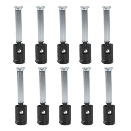 10ST 125V E12 Lampeholder E12 Hengelys Lampeholder Lampefot for husholdskontor 95mm / 3,7in