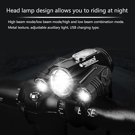 Säädettävä Pyörän Etuvalo USB X3 T6 LED Etulamppu