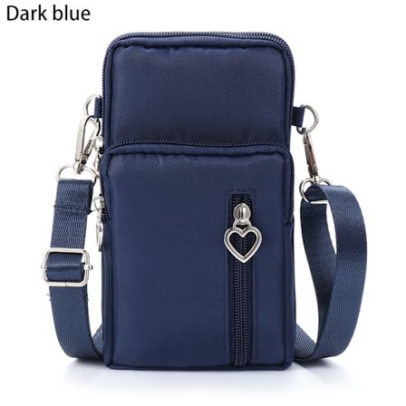 Mordely Crossbody-väskor för kvinnor Axelväska MÖRKBLÅ