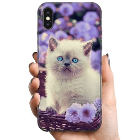 Kompatibelt Mobildeksel til Apple Apple iPhone X Katt