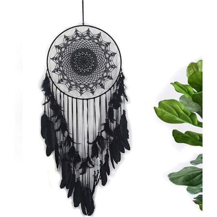 Suuri boheemi tyyliin tehty unelmanpyydystin seinäkoriste 47" x 15.6"