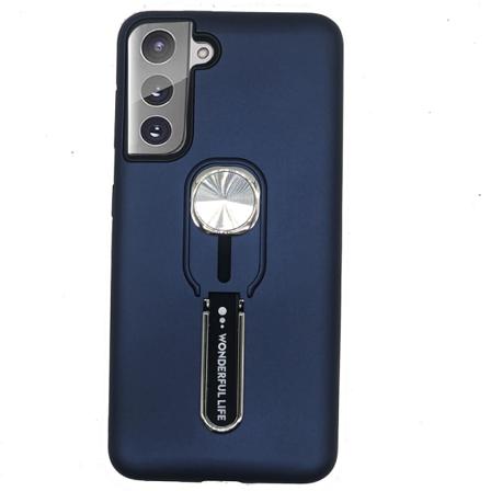 Samsung Galaxy S21 Plus - Skal Med Hållare Blå