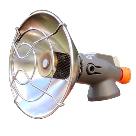 Piezo-tenning Gassvarmer Utendørs Camping Gassvarmer Bærbar Gassovn for Fiske og Fotturer