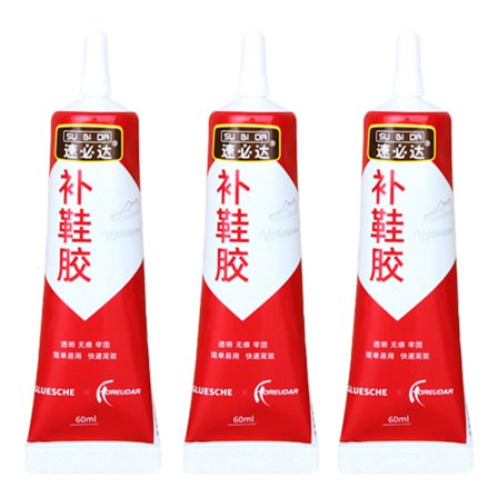 Praktisk skoreparationslim Vattentäthet Enkelt att använda lim för sneakers med hög klack