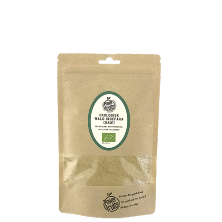 Powerfruits Økologisk Malt Ingefær 200 g