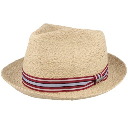 Stetson - Beige straw Hut - Player Raffia Beige Straw Hat @ Hatstore