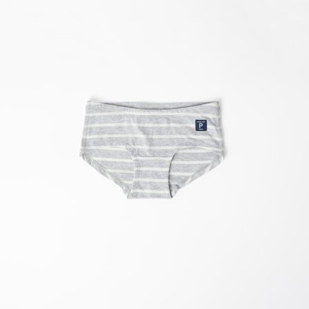 Polarn O. Pyret - Striped hipster brief - 86 - 92 - Childrenswear - grey