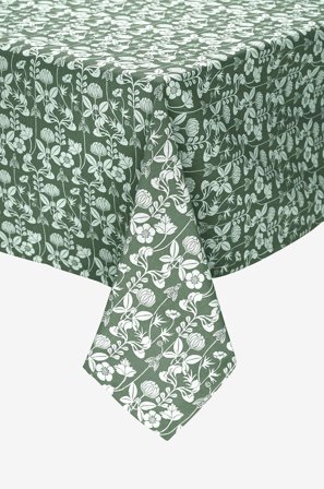 Svanefors - Dug Carl Larsson - Grøn - Bordduge - 140X140 - Fra Homeroom