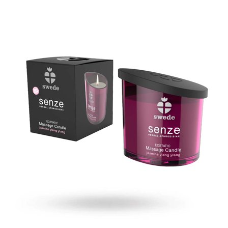Senze Ecstatic Massage Candle - 2nd Sorting - Vuxen.fi - Liukuvoiteet - Swede
