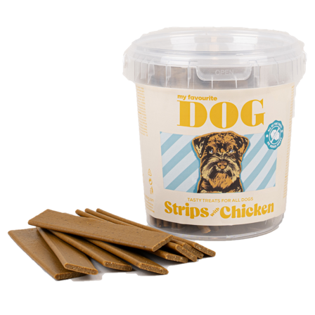My favourite DOG - Strips med kylling 500 g - Hund - Hundegodbiter & tyggebein - Belønningsgodbiter for hund - ZOO.no