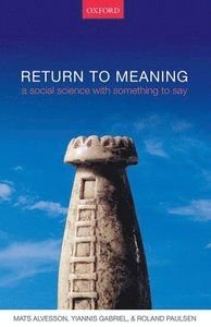 Return to Meaning, ISBN: 9780198787099
