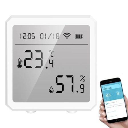WiFi-termometer og hygrometer med APP til smarte hjem 84
