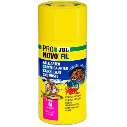 JBL - Pronovo Fil 100 ml - Akvaristikk - Fiskefôr & fiskemat - Tørkede fôrinsekter for fisk - ZOO.no