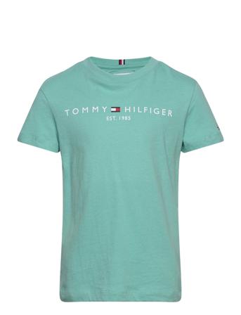 Essential Tee S/S T-shirt Blå Tommy Hilfiger