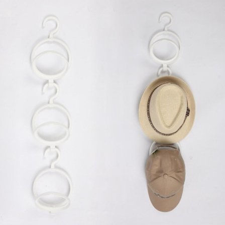 Sammenleggbar 3-lags hengende krok for enkel oppheng - holdbar, ingen installasjon nødvendig