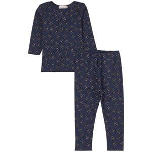 Bonpoint Timi Printed Pajama Navy 18 Months - Nightwear - 18 months - Navy