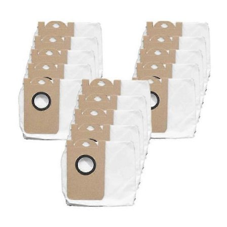 15 st Ersättningsdammpåsar för Xiaomi Viomi S9 Robotdammsugare