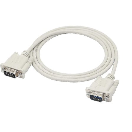 15 Pin Han til DB 9 Pin Adapterkabel med RS232 til VGA Konvertering til Computere Printere og Scannere