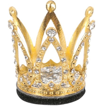 Kronhjälmtillbehör Rhinestone Crown Hjälmdekoration Skidhjälm Dekoration för Kvinnor