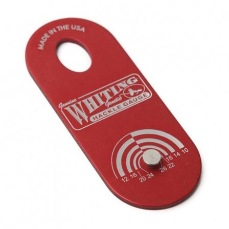 Whiting W-100 Hackle Gauge - Ruby