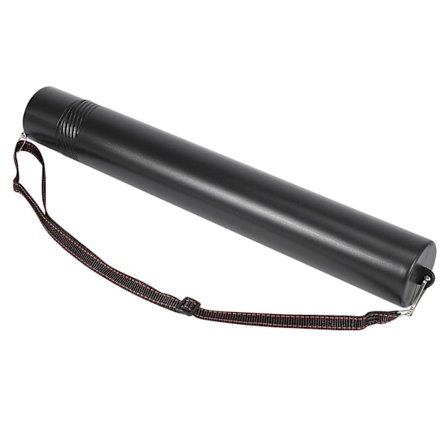 Svart Plast Rullhållare för Ritningar, Bilder och Affischer