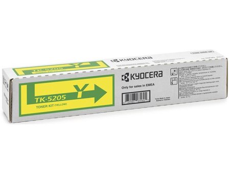 KYOCERA Toner, 5205Y, gul, 1T02R5ANL0 - Lyreco - Toner och bläck - Tonerkassetter - Toner Kyocera