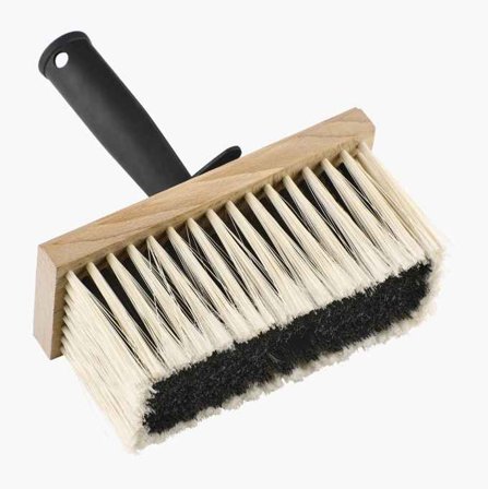 Kalkborste 170 mm Syntet Bokträ Plast - Biltema