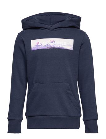 Jcoanniv Sweat Hood Ln Jnr Blue Jack & J S