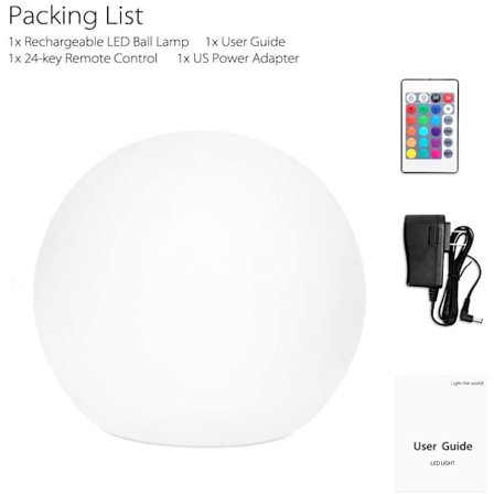 Globe Light / Garden Orb Light - 12 cm