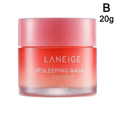 Hot tilbud til lav pris! LANEIGE Lip Sleeping Mask EX Berry Læbepleje Fugtgivende rosaB 20g-Glad