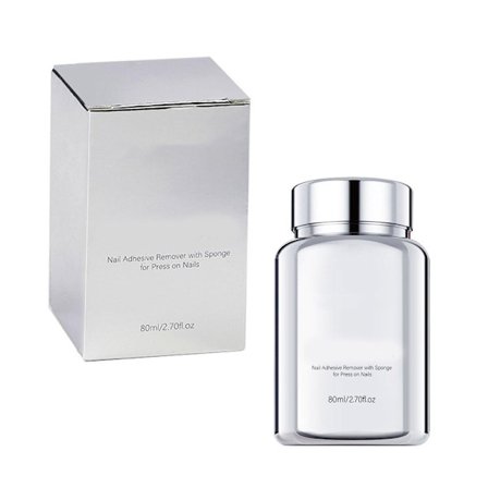 Skonsam nagellim-remover för lösnaglar och tippar