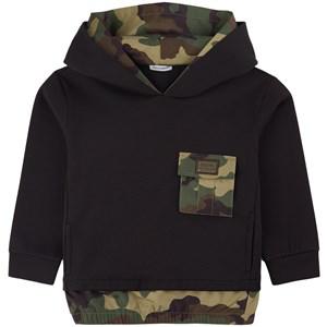 Kids - Dolce & Gabbana Black Camo Hoodie 6 Years - Jumpers and knitwear - 6 years - Black - Junge